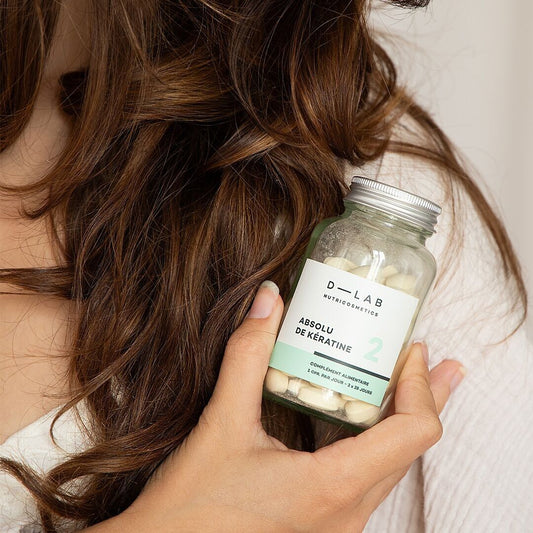 Absolu de Kératine Comprimés 3 mois - Anti-chute & Réparation - Compléments Alimentaires